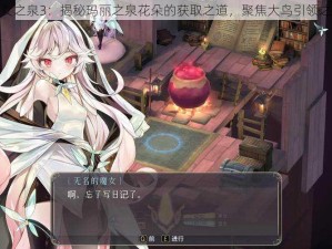 魔女之泉3：揭秘玛丽之泉花朵的获取之道，聚焦大鸟引领之旅