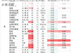 剑网3指尖江湖烤肉烹饪全攻略：秘制配方与烹饪步骤详解