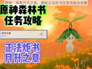 原神：探索月升之章，揭秘正法炬书任务流程全攻略