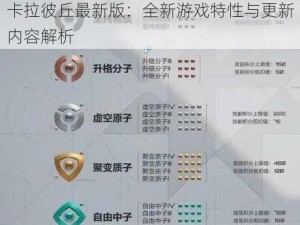 卡拉彼丘最新版：全新游戏特性与更新内容解析