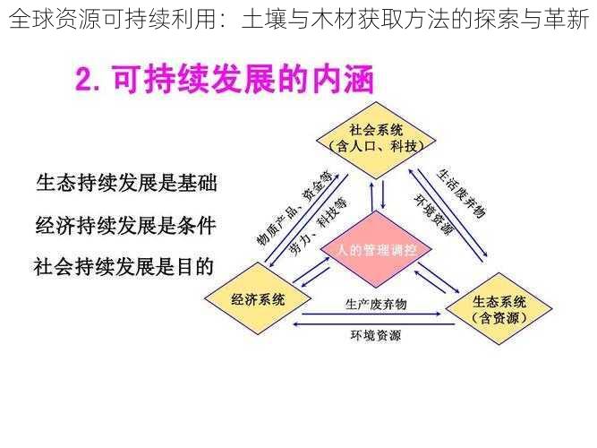 全球资源可持续利用：土壤与木材获取方法的探索与革新