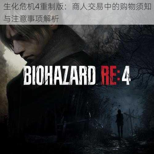 生化危机4重制版:商人交易中的购物须知与注意事项解析