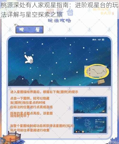 桃源深处有人家观星指南：进阶观星台的玩法详解与星空探索之旅