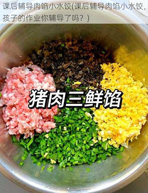 课后辅导肉馅小水饺(课后辅导肉馅小水饺，孩子的作业你辅导了吗？)