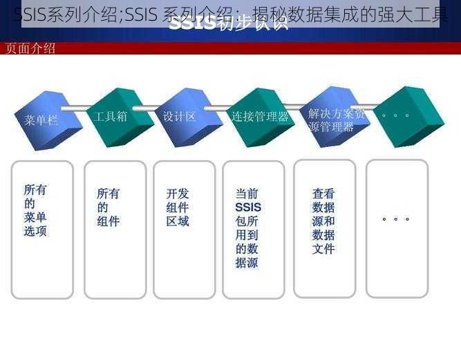 SSIS系列介绍;SSIS 系列介绍：揭秘数据集成的强大工具