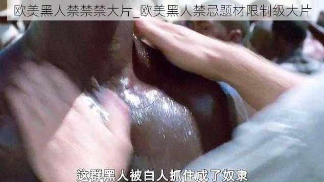 欧美黑人禁禁禁大片_欧美黑人禁忌题材限制级大片