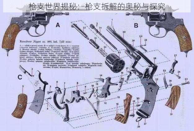 枪支世界揭秘：枪支拆解的奥秘与探究