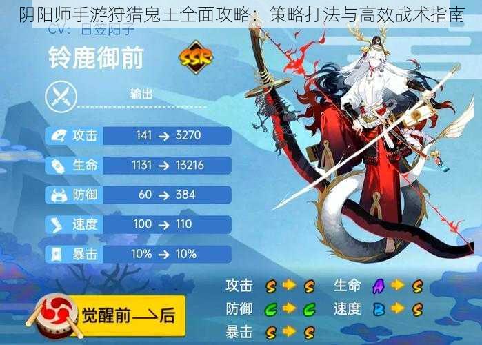 阴阳师手游狩猎鬼王全面攻略：策略打法与高效战术指南